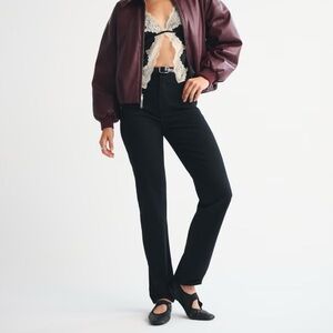 Abercrombie & Fitch Women’s Black High Rise 90s Jeans